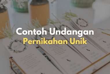 10 Contoh Undangan Pernikahan Unik